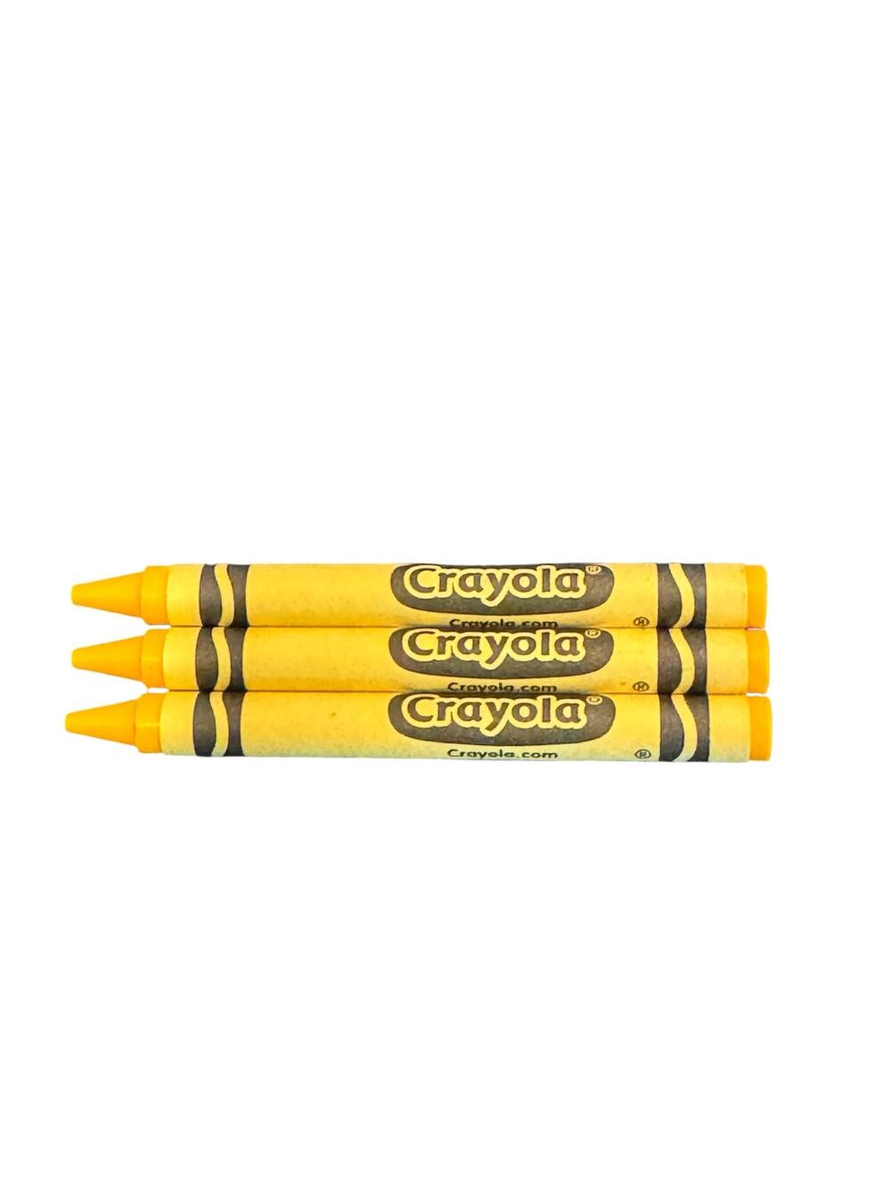 Lot Of 3 RETIRED Crayola Dandelion Crayons